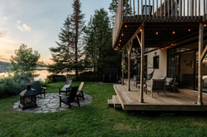 Chalet Chti - bord de l'eau mont Orford